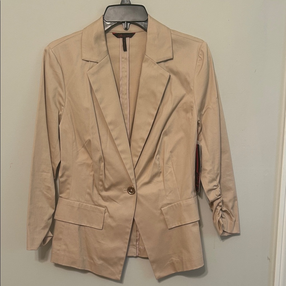 Sofia by Sofia Vergara Light Sand Blazer